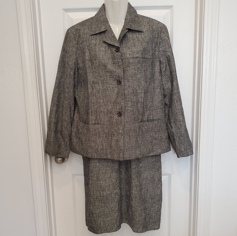 Newport News 2PC Set Dress & Jacket Size 12P